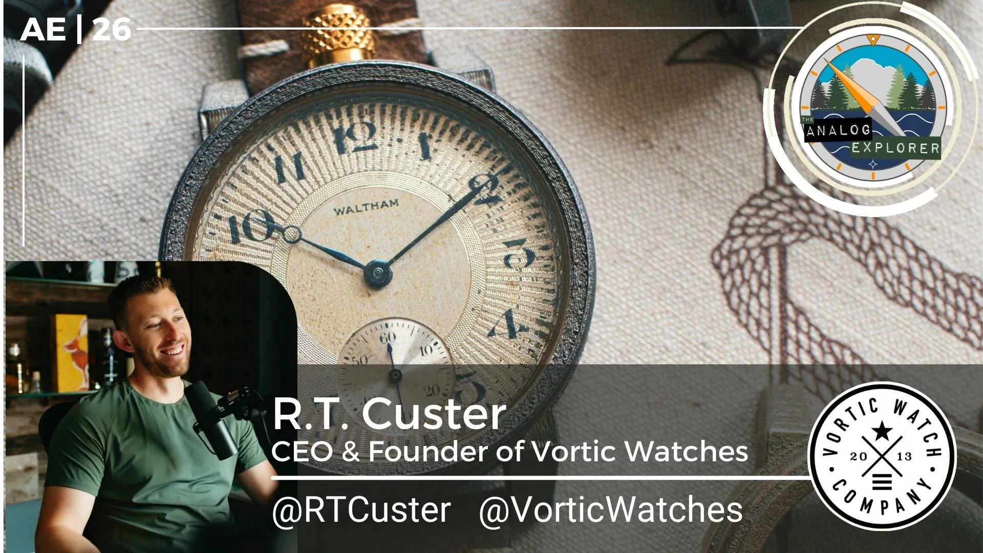 AE.26 | “America Wasn’t Assembled, It Was Built” R.T. Custer